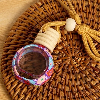 comprar 10 ml Novidade Car Hanging Perfume Bottle Empty Car Diffuser Glass Bottle online manufacture