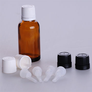 kopen 20 ml 50 ml essentiële olie flessen Amber glas dropper flessen met plastic dop online manufacture