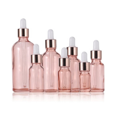 주문 빈 에센셜 오일 병 10ml 20ml 30ml 50ml 100ml 로즈 골드 유리 방울 병 online manufacture