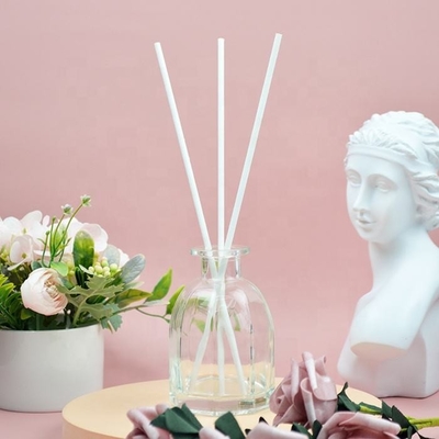 kopen Transparante 130 ml Hexagonale Parfumfles, Parfum Diffuser Flessen Met Rattan online manufacture