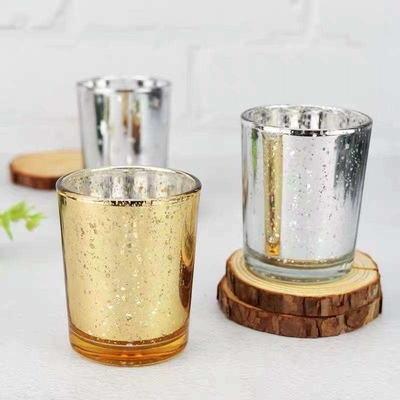 comprar Jarrón de velas de lujo vacío con olor electroplacado esculpido Jarrones de velas únicos con tapas online manufacture