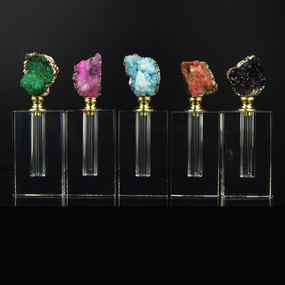 購入 結婚式のプレゼント クリスタル香水瓶 6ml エッセンシャルオイル クリスタルボトル アガート石 online manufacture