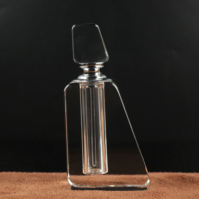 خرید بطری های عطر کریستالی شفاف سفارشی 3ml 6ml 12ml بطری کریستالی Attar برای هدیه های تجاری online manufacture