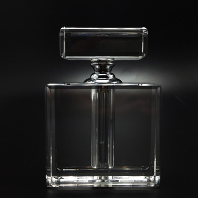 comprar 1 ml de frasco de perfume de cristal quadrado com tampa de parafuso online manufacture