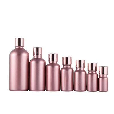 Καλή τιμή 5ml 10ml 15ml 30ml γυάλινο μπουκάλι αιθέριας ελαίας με αλουμινένιο κάλυμμα / πλαστικό κάλυμμα σε απευθείας σύνδεση