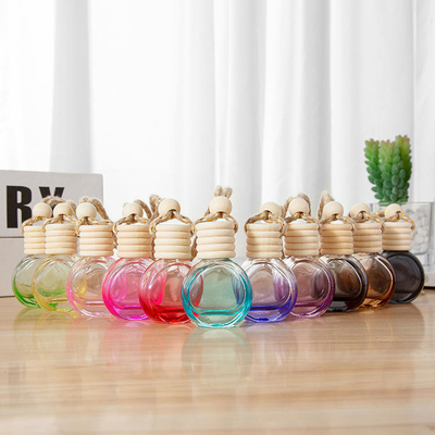 Harga yang bagus Botol Kosong Parfum Mobil Gantung Aroma Terapi Unik Mini Kaca Tahan Lama 8ml on line